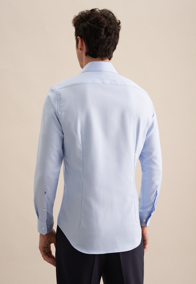 Shaped Business shirt Uni in Light Blue | Seidensticker online shop