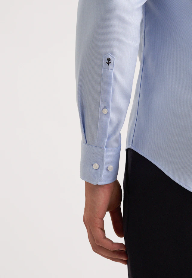 Shaped Business shirt Uni in Light Blue |  Seidensticker Onlineshop