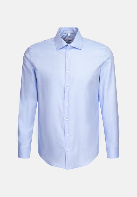 Shaped Business shirt Uni in Light Blue |  Seidensticker Onlineshop