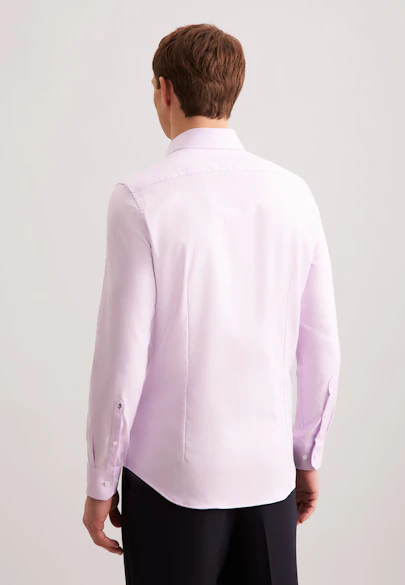 Shaped Business shirt Uni in Purple |  Seidensticker Onlineshop