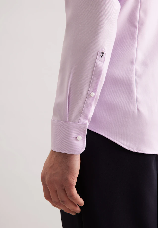 Shaped Chemise d'affaires Uni in Rose Fuchsia |  Seidensticker Onlineshop