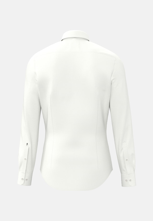 Shaped Business shirt Uni in Ecru |  Seidensticker Onlineshop