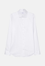 Chemise Business Shaped Twill (sergé) Col Kent in Blanc |  Seidensticker Onlineshop