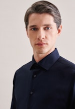 Shaped Chemise d'affaires Uni in Bleu Foncé |  Seidensticker Onlineshop