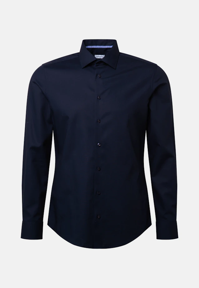 Shaped Chemise d'affaires Uni in Bleu Foncé |  Seidensticker Onlineshop