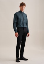 Shaped Business shirt Uni in Green |  Seidensticker Onlineshop