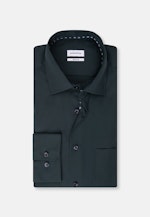 Shaped Business shirt Uni in Green |  Seidensticker Onlineshop