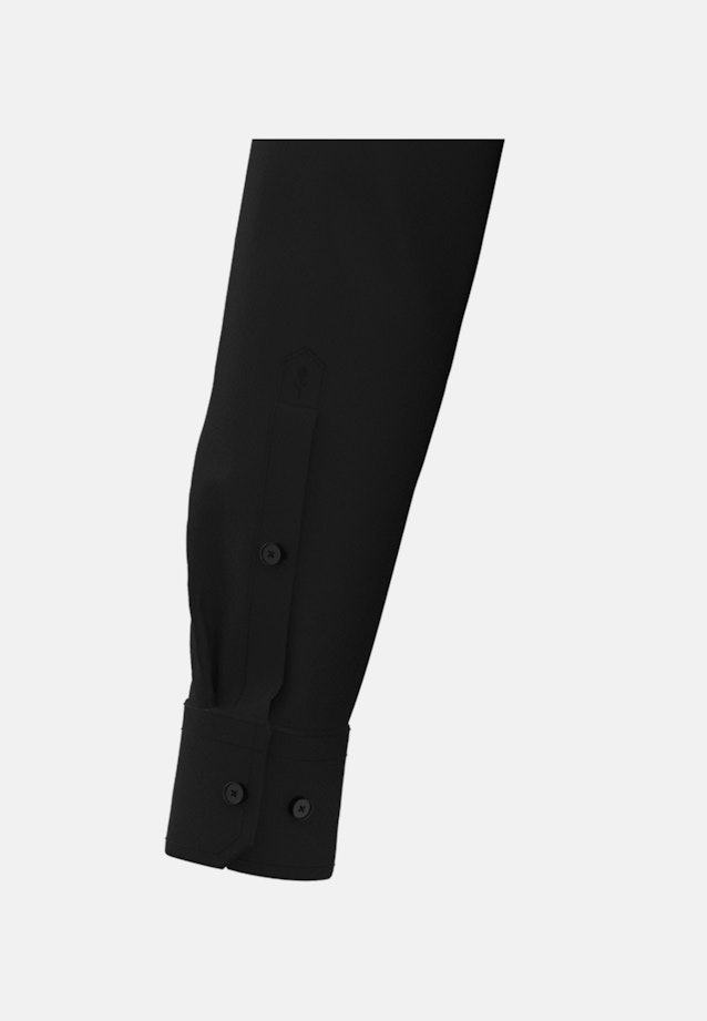 Shaped Chemise d'affaires Uni in Noir |  Seidensticker Onlineshop