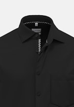 Chemise Business Shaped Popeline Col Kent in Noir |  Seidensticker Onlineshop