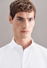 Shaped Business Hemd Uni in Weiß |  Seidensticker Onlineshop