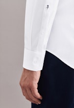 Shaped Business Hemd Uni in Weiß |  Seidensticker Onlineshop