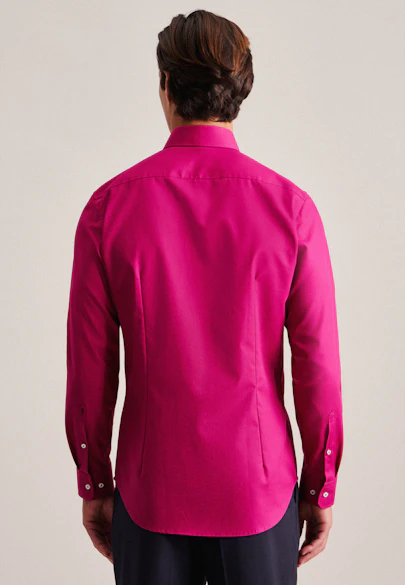Shaped Business Hemd Uni in Rosa/Pink |  Seidensticker Onlineshop