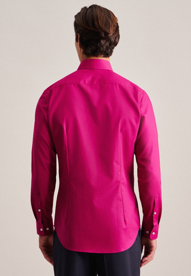 Shaped Business Hemd Uni in Rosa/Pink |  Seidensticker Onlineshop