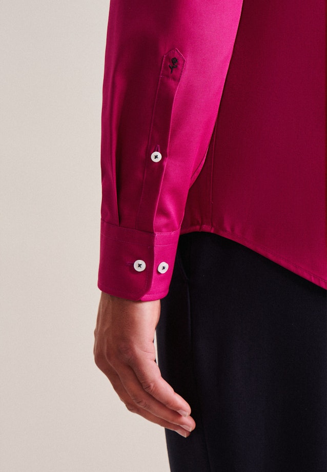 Shaped Business Hemd Uni in Rosa/Pink |  Seidensticker Onlineshop