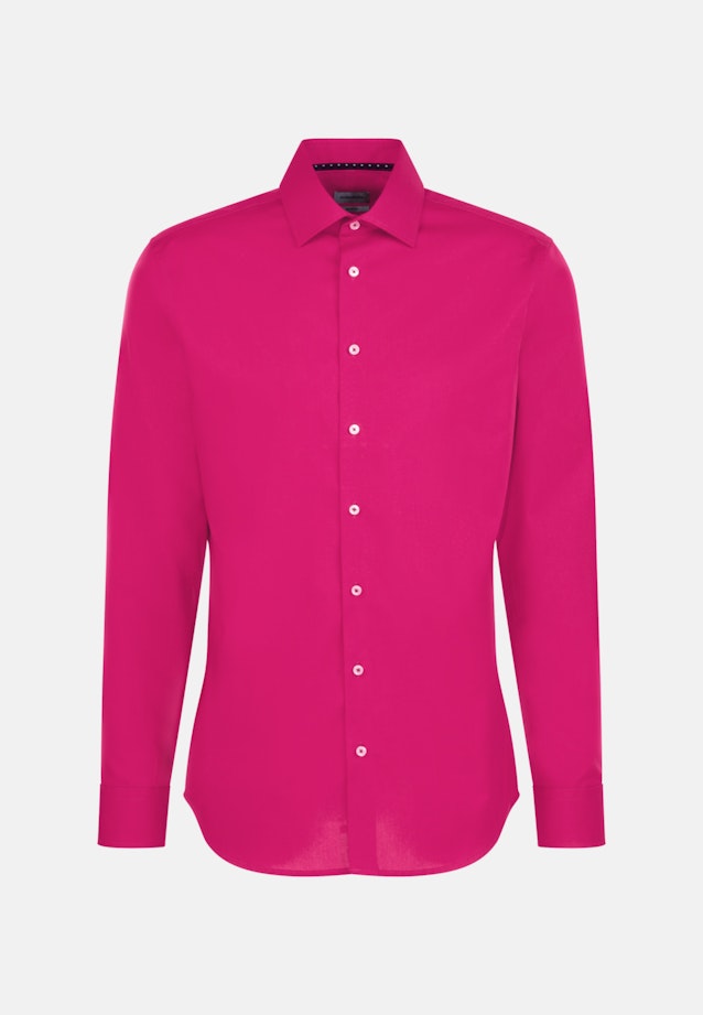 Shaped Business Hemd Uni in Rosa/Pink |  Seidensticker Onlineshop