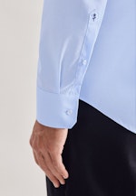 Chemise Business Shaped Popeline Col Kent in Bleu Moyen |  Seidensticker Onlineshop