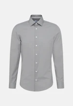 Shaped Business Hemd Uni in Grau |  Seidensticker Onlineshop