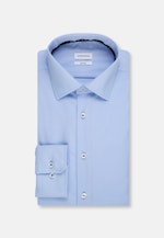 Shaped Business Hemd Uni in Mittelblau |  Seidensticker Onlineshop