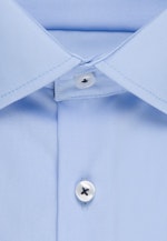 X-Slim Business Hemd Uni in Mittelblau |  Seidensticker Onlineshop