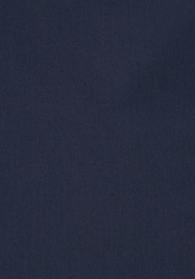 Stehkragenbluse Uni in Dunkelblau | Seidensticker Onlineshop