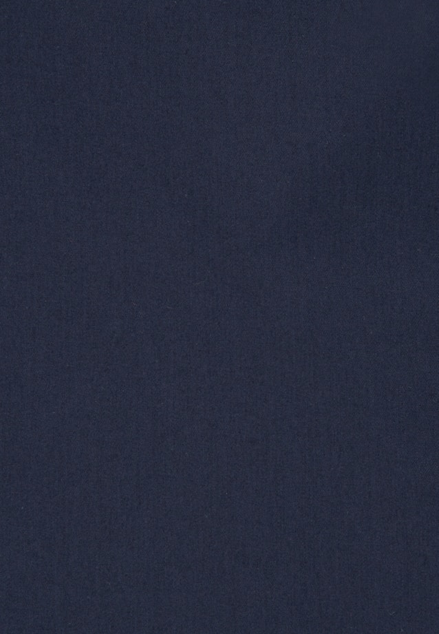 Stehkragenbluse Uni in Dunkelblau |  Seidensticker Onlineshop