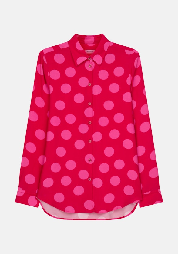 Regular Hemdbluse Punkte in Rosa/Pink | Seidensticker Onlineshop