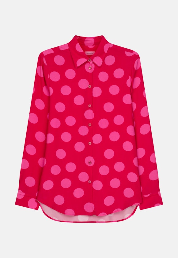 Regular Hemdbluse Punkte in Rosa/Pink |  Seidensticker Onlineshop