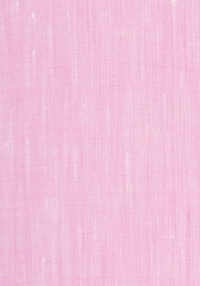 Korte mouwen Linnen Shirtblouse in Roze/Pink |  Seidensticker Onlineshop