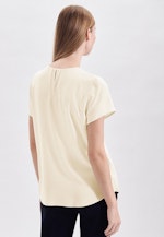 Regular fit Shirtbluse Uni in Ecru |  Seidensticker Onlineshop