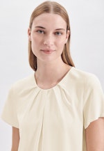 Regular fit Shirtbluse Uni in Ecru |  Seidensticker Onlineshop