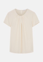 Regular fit Shirtbluse Uni in Ecru |  Seidensticker Onlineshop