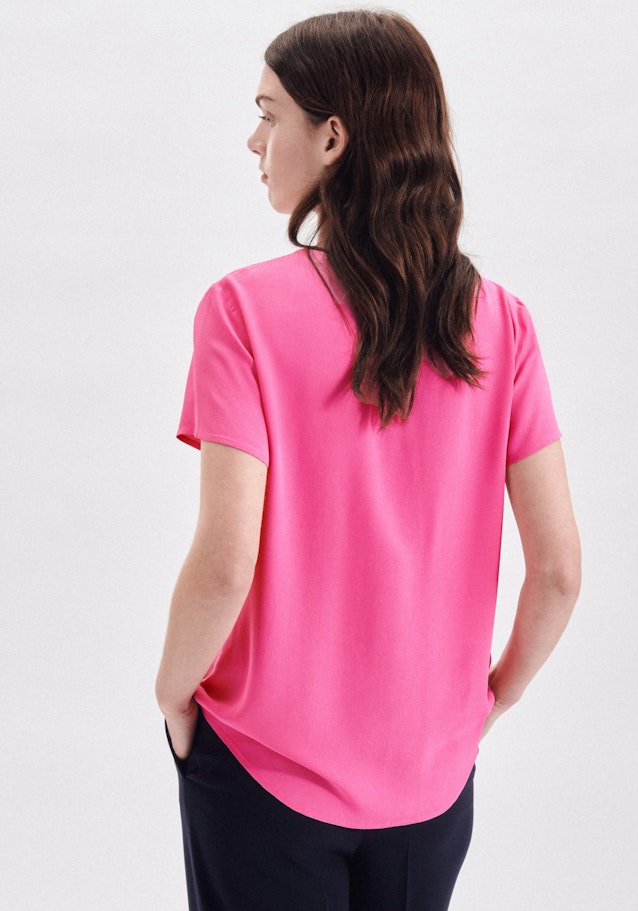 Regular fit Shirtbluse Uni in Rosa/Pink | Seidensticker Onlineshop