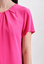 Regular fit Shirtbluse Uni in Rosa/Pink |  Seidensticker Onlineshop