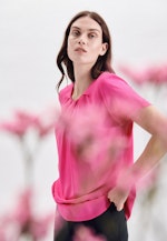 Regular fit Shirtbluse Uni in Rosa/Pink |  Seidensticker Onlineshop