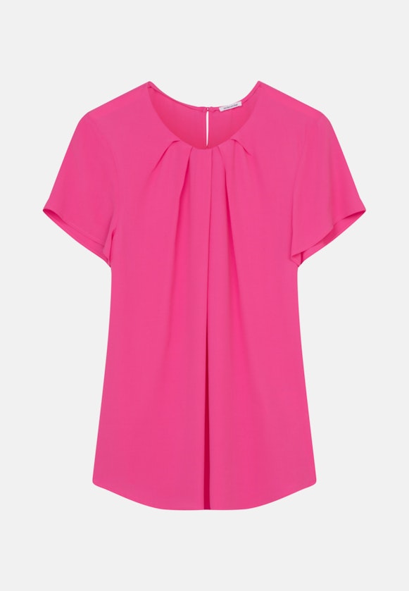 Regular fit Shirtbluse Uni in Rosa/Pink |  Seidensticker Onlineshop
