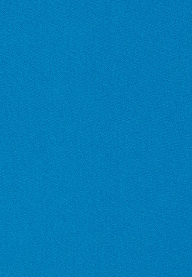 Chemisier En crêpe Manche courte in Bleu Moyen |  Seidensticker Onlineshop