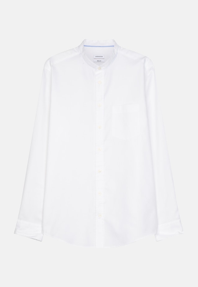 Regular Casual shirt Uni in White |  Seidensticker Onlineshop