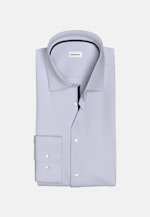 Chemise Business Slim Structuré Col Kent in Bleu Clair |  Seidensticker Onlineshop