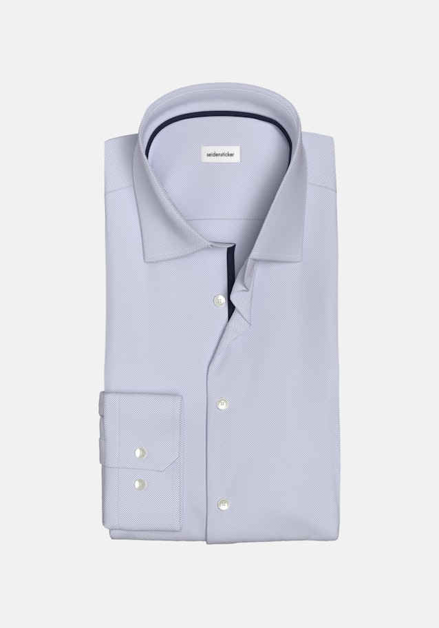 Slim Business Hemd Structure in Bleu Clair | Seidensticker Onlineshop