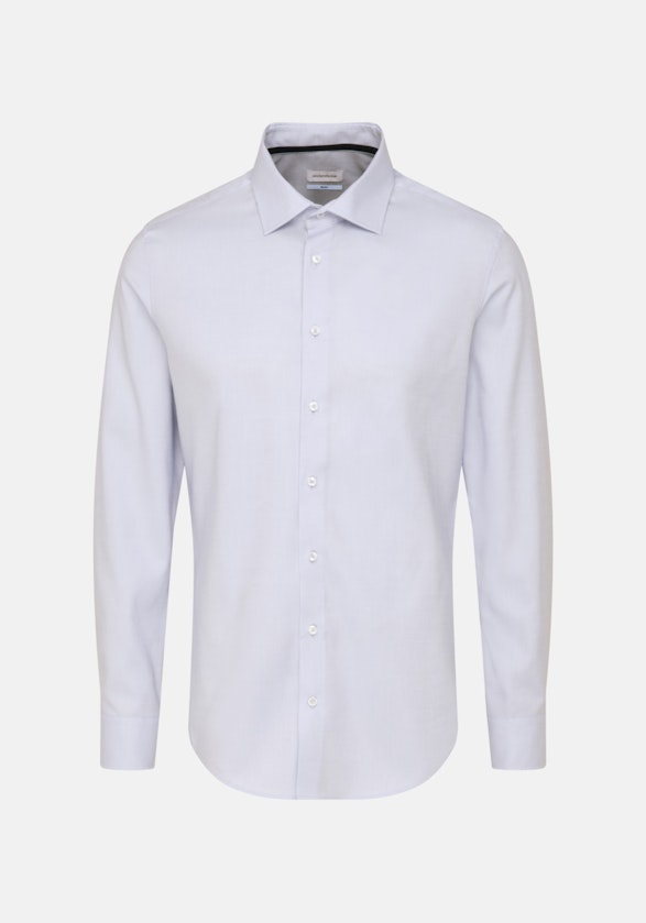 Slim Business Hemd Structure in Bleu Clair | Seidensticker Onlineshop