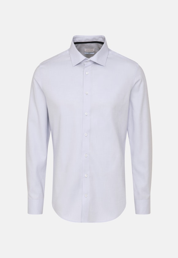 Slim Business shirt Structure in Light Blue |  Seidensticker Onlineshop