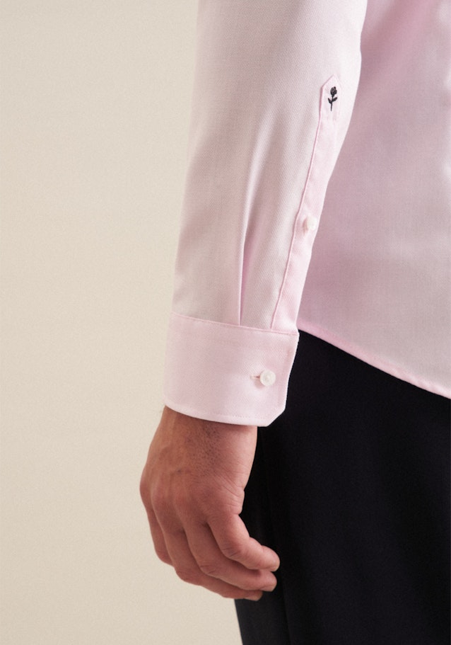 Slim Chemise d'affaires Structure in Rose Fuchsia | Seidensticker Onlineshop