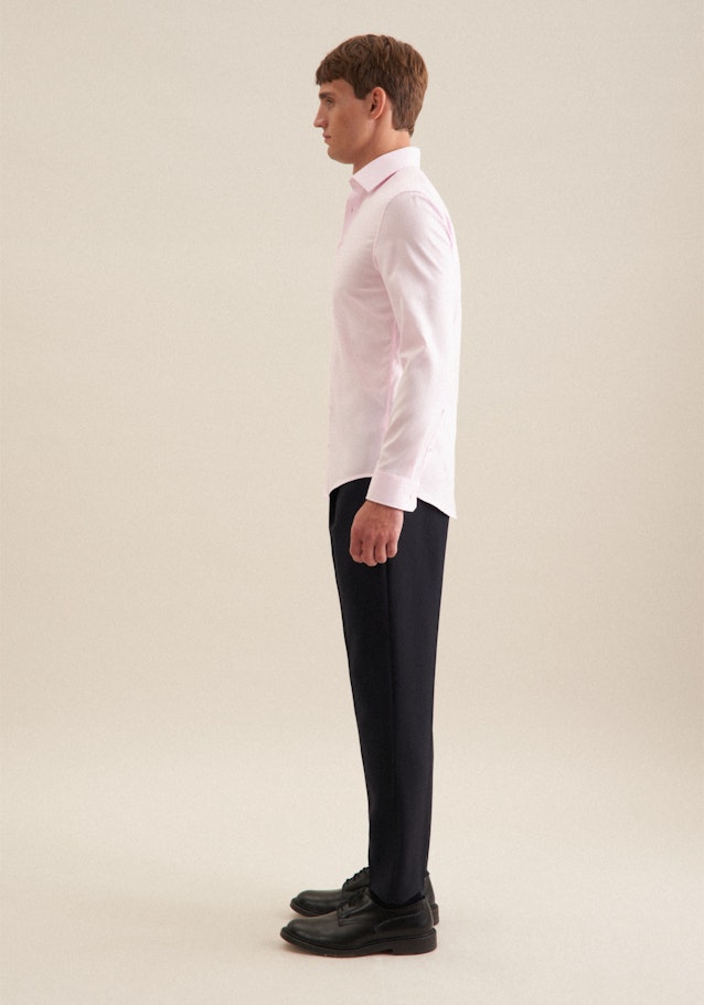 Slim Chemise d'affaires Structure in Rose Fuchsia | Seidensticker Onlineshop