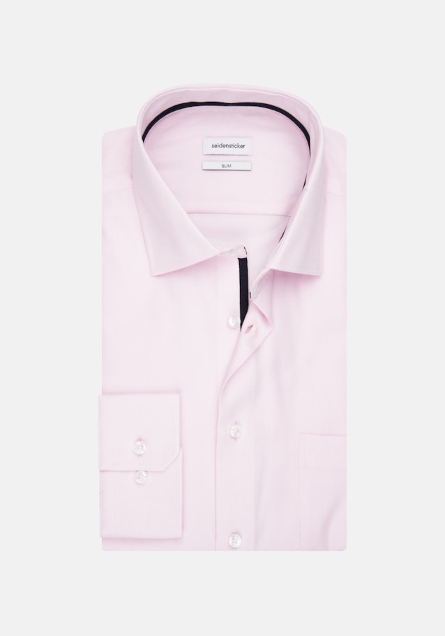 Slim Chemise d'affaires Structure in Rose Fuchsia | Seidensticker Onlineshop