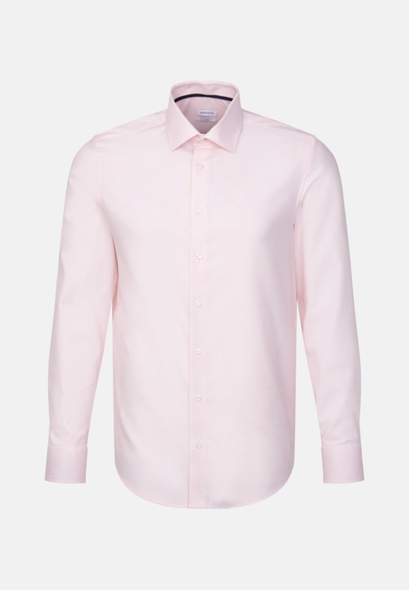Slim Business Hemd Struktur in Rosa |  Seidensticker Onlineshop