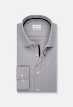 Slim Business Hemd Struktur in Grau |  Seidensticker Onlineshop