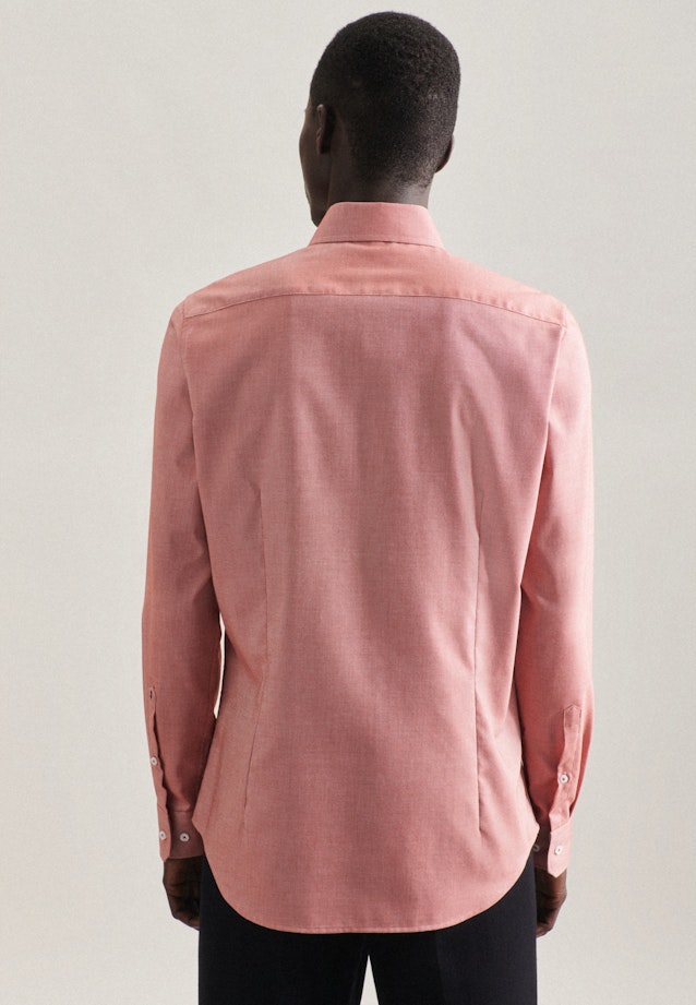 Slim Chemise d'affaires Structure in Orange |  Seidensticker Onlineshop