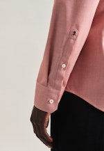 Non-iron Structure Business Shirt in Slim with Kent-Collar in Orange |  Seidensticker Onlineshop