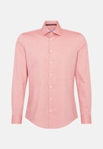 Non-iron Structure Business Shirt in Slim with Kent-Collar in Orange |  Seidensticker Onlineshop