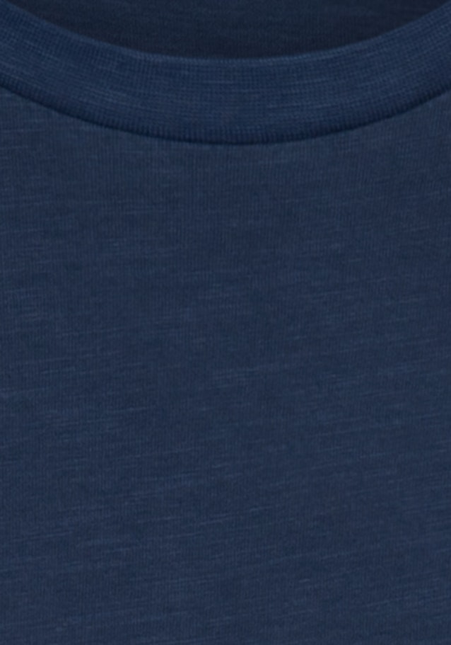 T-Shirt Uni in Bleu Moyen | Seidensticker Onlineshop